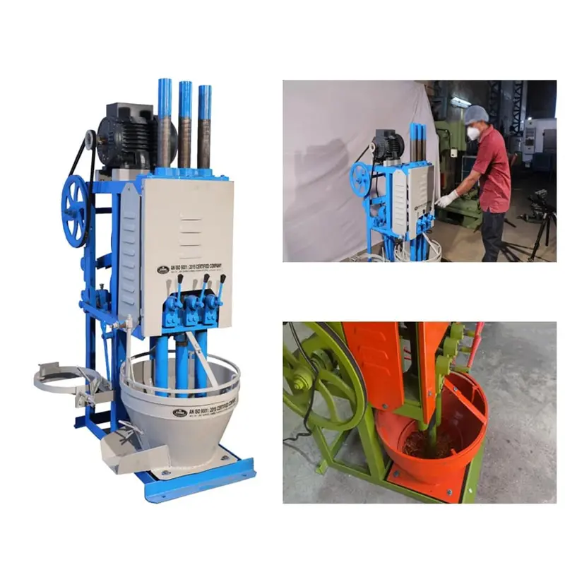 Mirchi Kandap/Masala Grinder With 2 HP Motor, 15-20 Kg/hr Output Capacity
